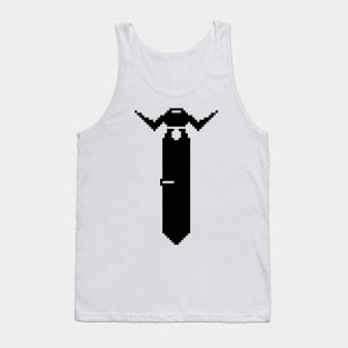 Black Tie Suit Tank Top